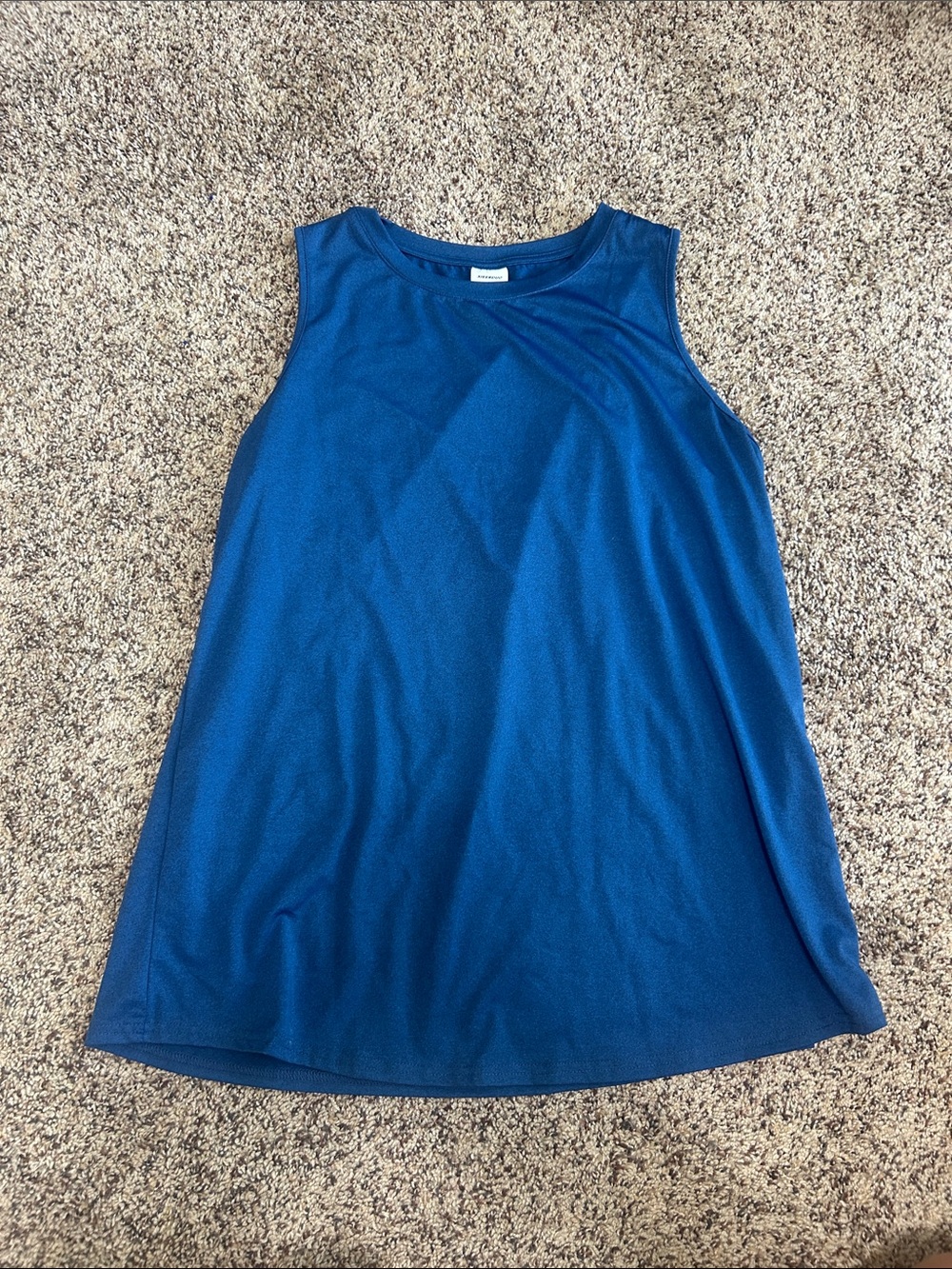 Dark Blue workout tank top